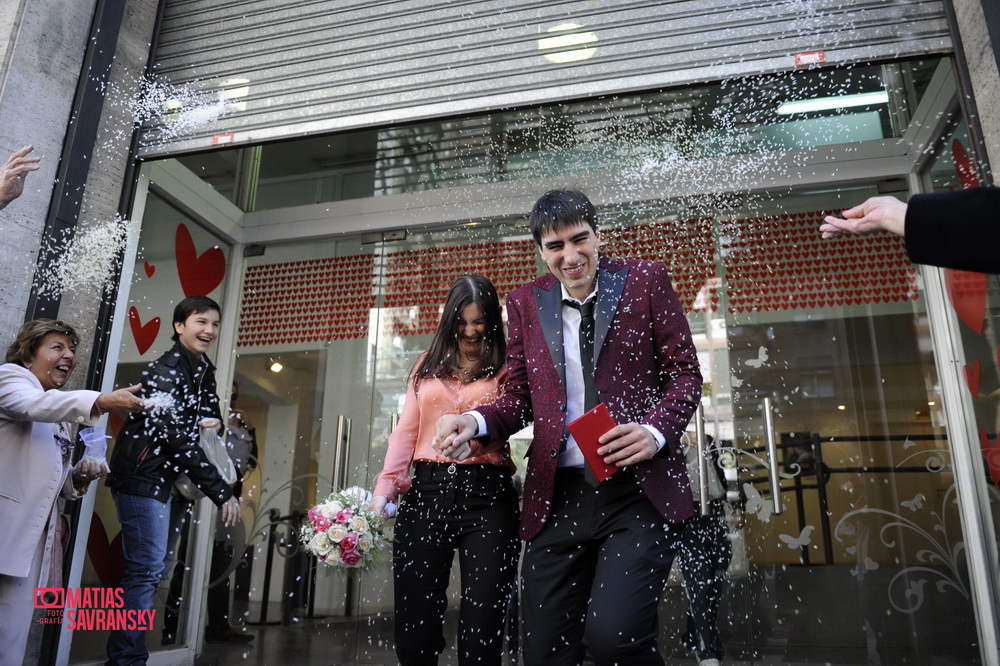 Fotos del casamiento de Laura y Matias en el salon Fracco por Matias Savransky fotografia