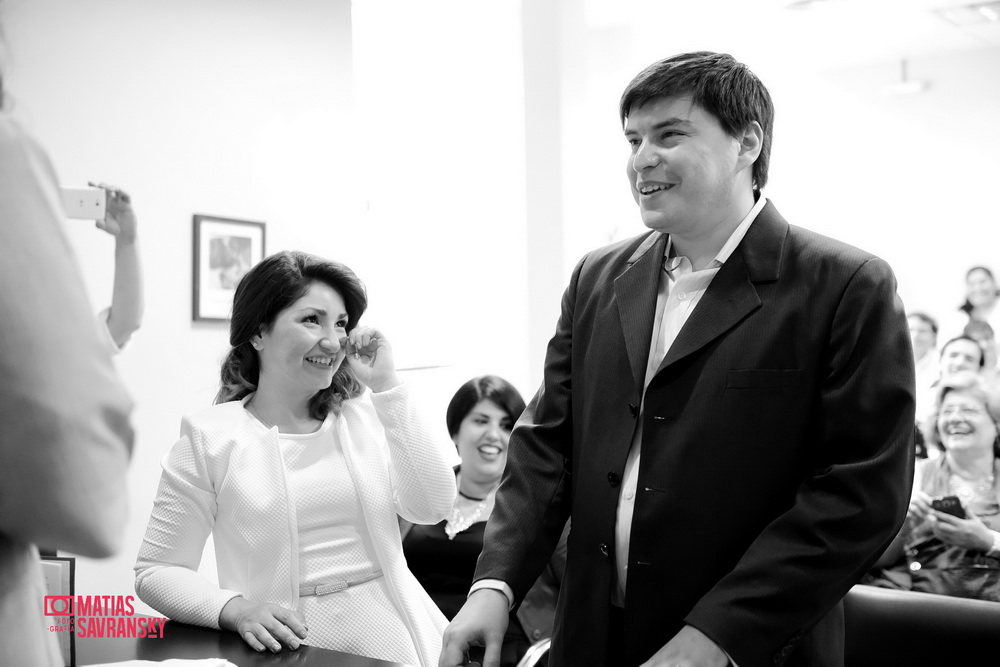 Fotos del casamiento por civil de Mariana y Marcelo por Matias Savransky fotografia