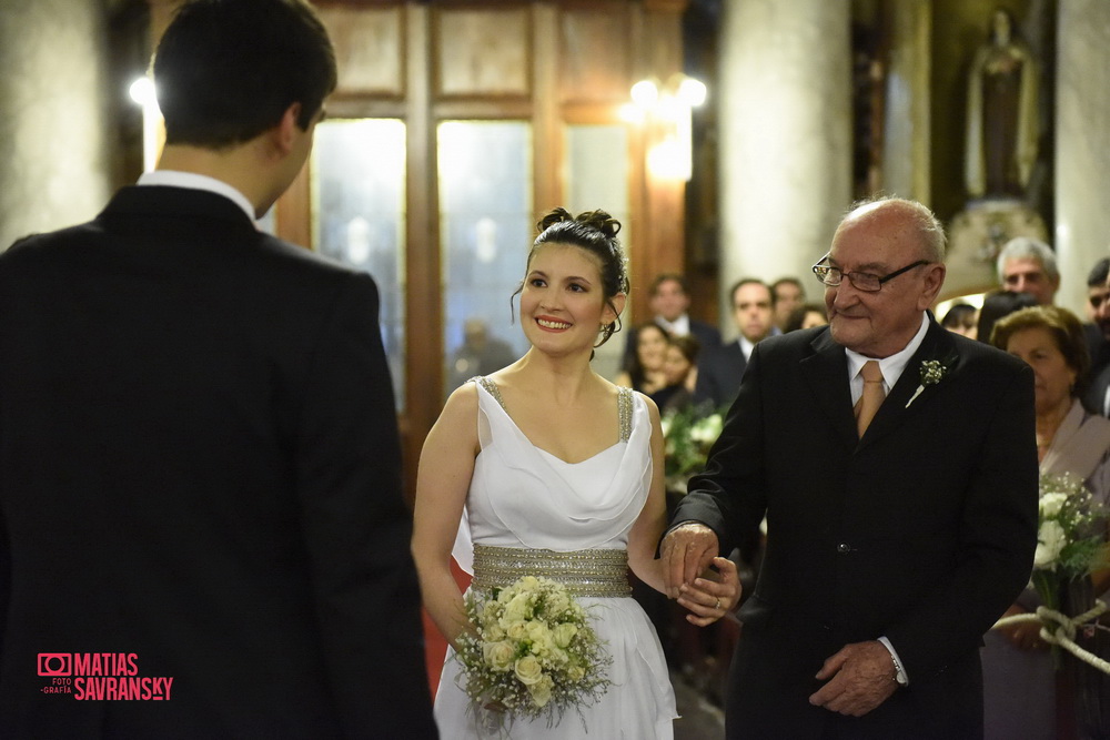 Fotos del casamiento de Laura y Matias en el salon Fracco por Matias Savransky fotografia