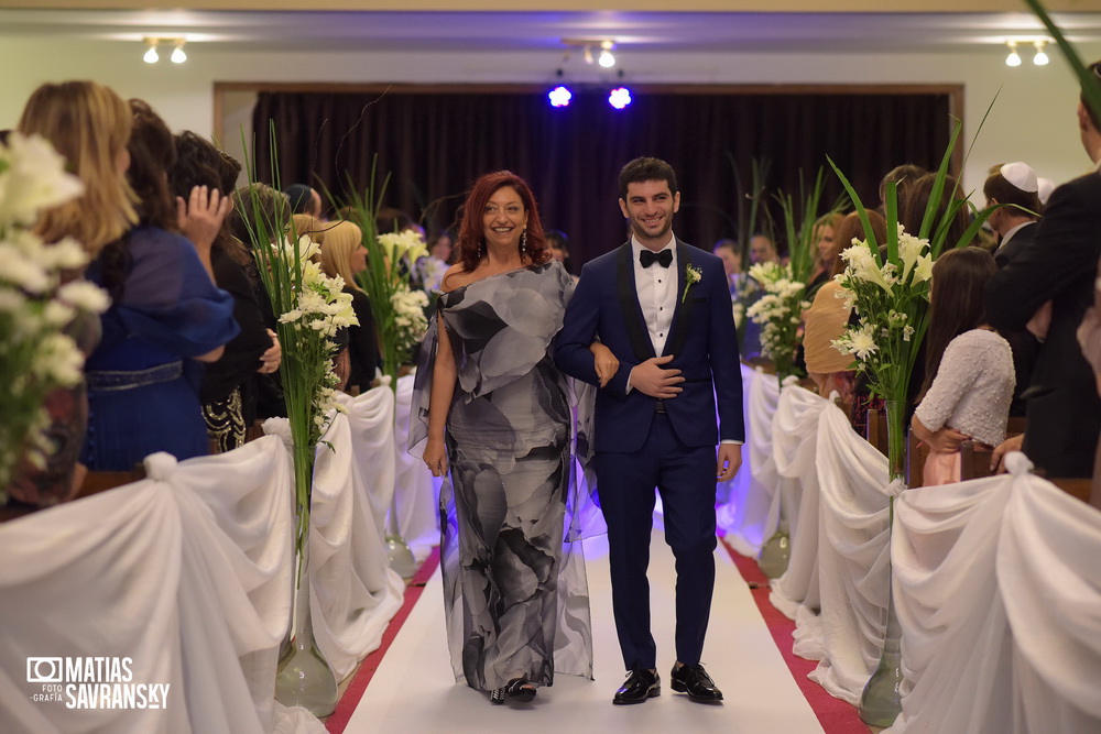 Fotos de casamiento en el Templo comunidad Chalom por Matias Savransky fotografia