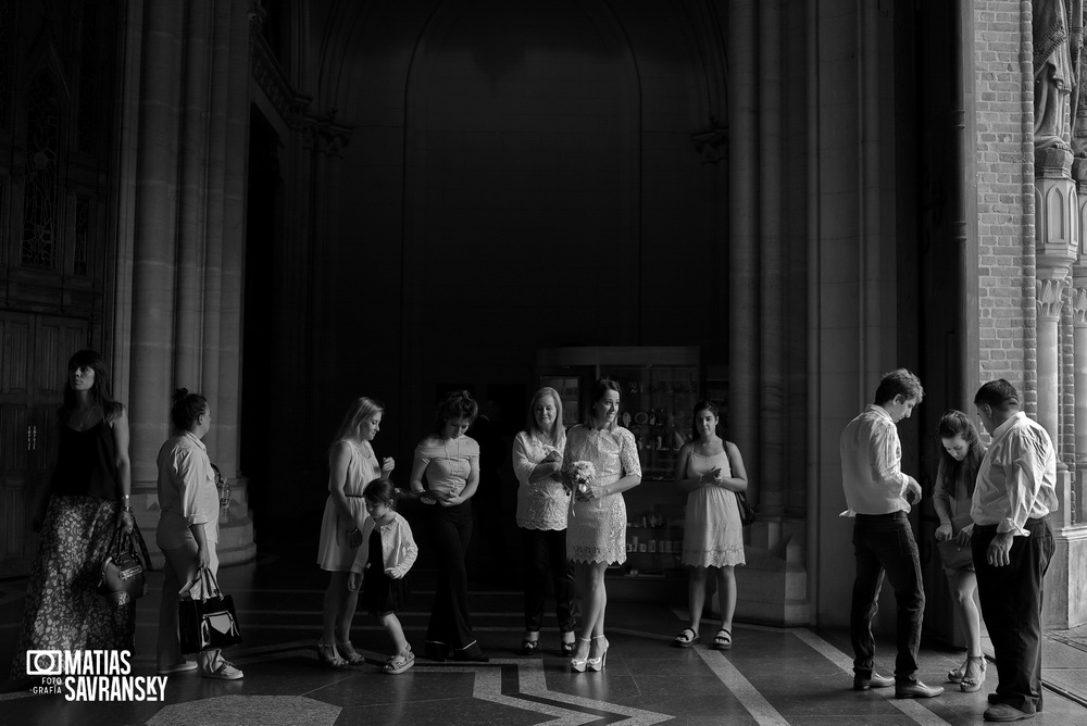 Fotos casamiento catedral la plata por matias savransky fotografo buenos aires