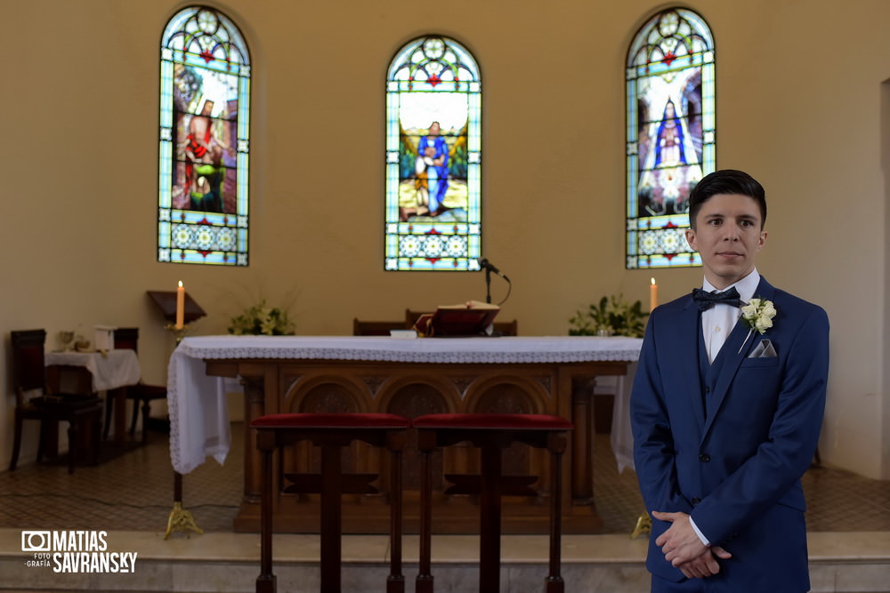 Foto casamiento Parroquia San Francisco Solano Bella Vista de Mailen y Sacha por Matias Savransky fotografo Buenos Aires