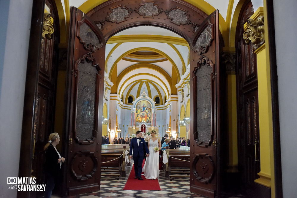 Fotos de casamiento iglesia maria auxiliadora por matias savransky fotografo buenos aires