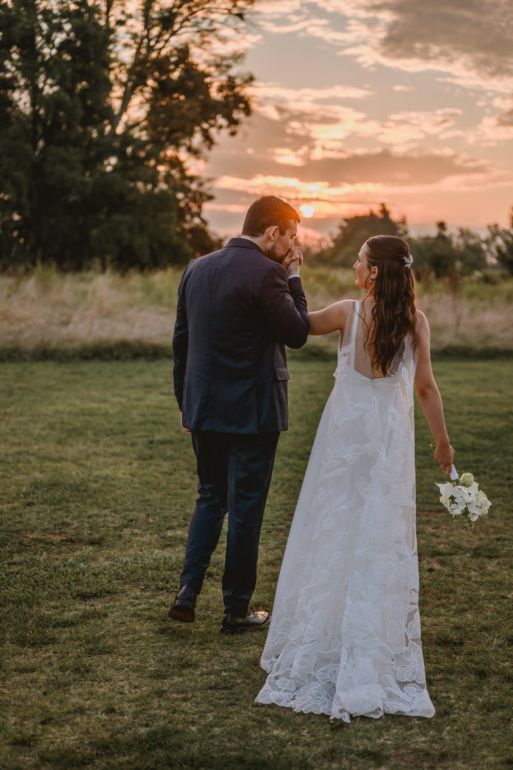 Foto de casamiento en Estancia Santa Elena de Lujan por Matias Savransky fotografo de Buenos Aires